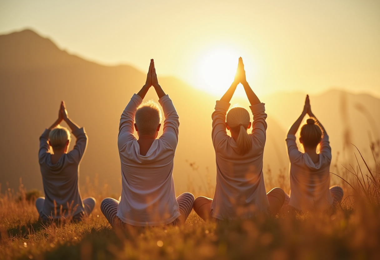 Групове заняття з йоги